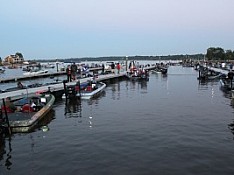 Boats at launch